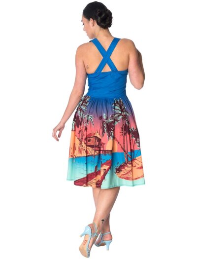 Banned Tropical Strappy Dress
