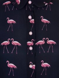 Mary Grace Flamingo Bluse