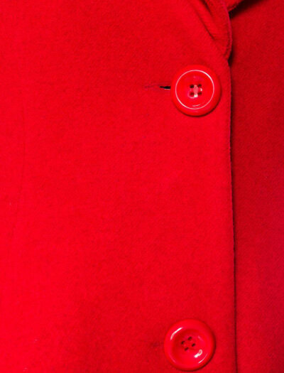 Vintage-Mantel Rot