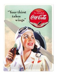 Coca-Cola Takes Wings Lady
