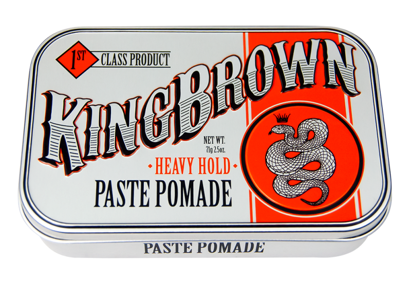 KING günstig Kaufen-King Brown Heavy Hold Paste Pomade. King Brown Heavy Hold Paste Pomade . 