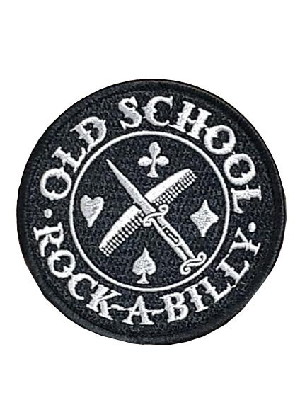 Aufnäher Oldschool Rockabilly
