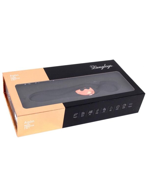 Langloys Wand Vibrator 2 in 1