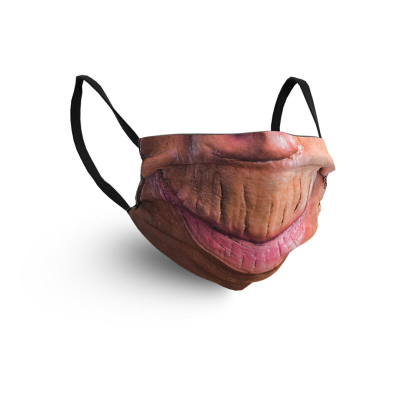 Gesichtsmaske mit günstig Kaufen-Gesichtsmaske mit Affengesichtmotiv. Gesichtsmaske mit Affengesichtmotiv . 