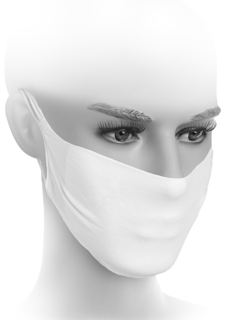 Gesichtsmaske günstig Kaufen-Gesichtsmaske in Weiß. Gesichtsmaske in Weiß . 
