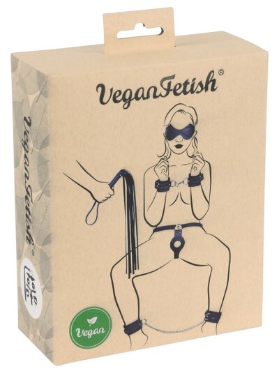 5teiliges, veganes SM-Set in Lederoptik