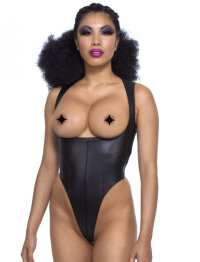 Northbound Leather Bodysuit Ouvert