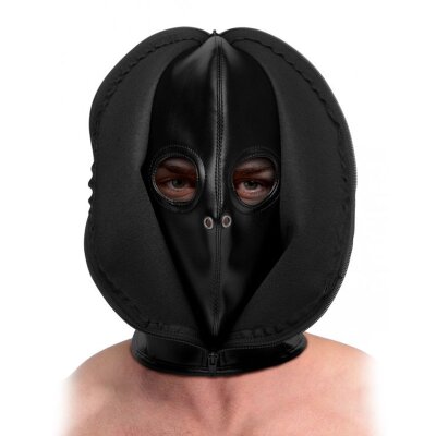 Zip Front Bondage-Maske