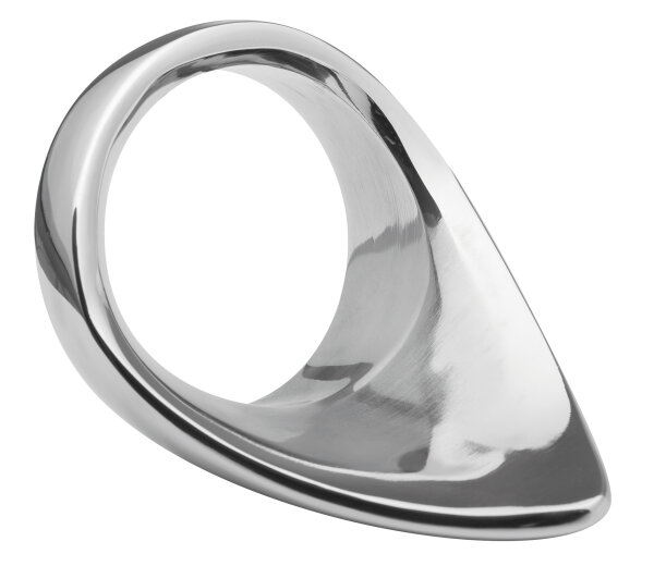 Metal Teardrop Cock Ring