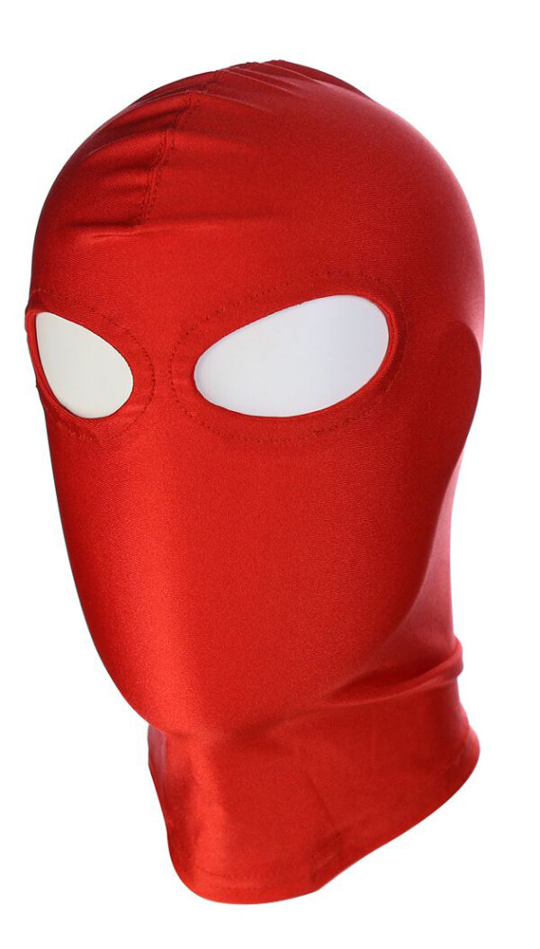 Spandex-Maske mit offenem Augen Rot