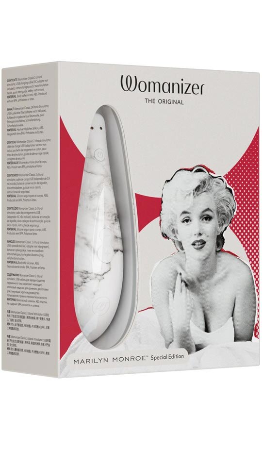 Monroe Special günstig Kaufen-Womanizer Marilyn Monroe Special Edition Weiß. Womanizer Marilyn Monroe Special Edition Weiß . 