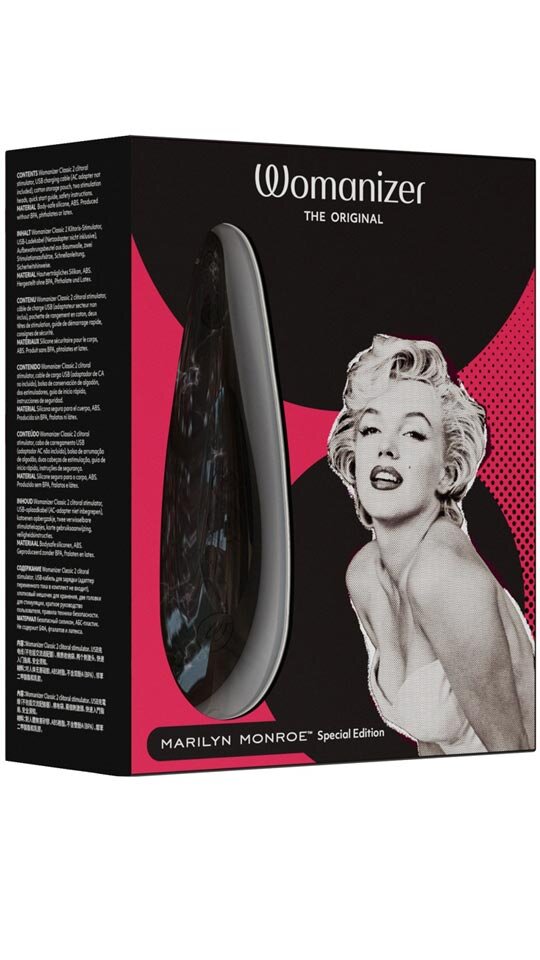 Womanizer Marilyn Monroe Special Edition Schwarz