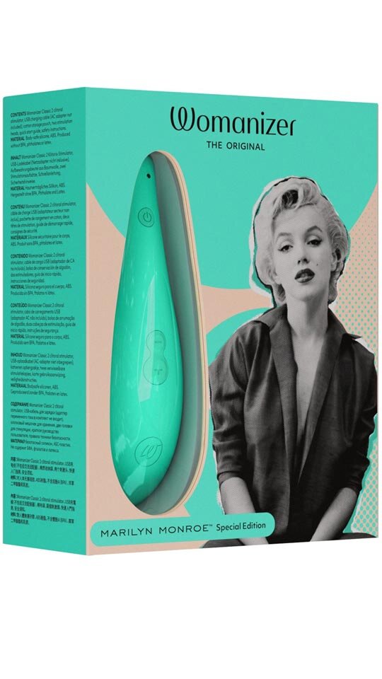 Monroe Special günstig Kaufen-Womanizer Marilyn Monroe Special Edition Türkis. Womanizer Marilyn Monroe Special Edition Türkis . 