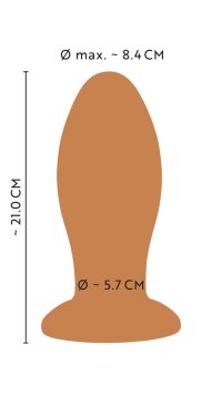 Soft Giant Butt Plug 21cm
