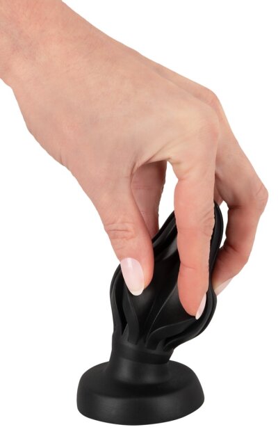 Flexibler Analplug mit Saugfuß 11,1 cm