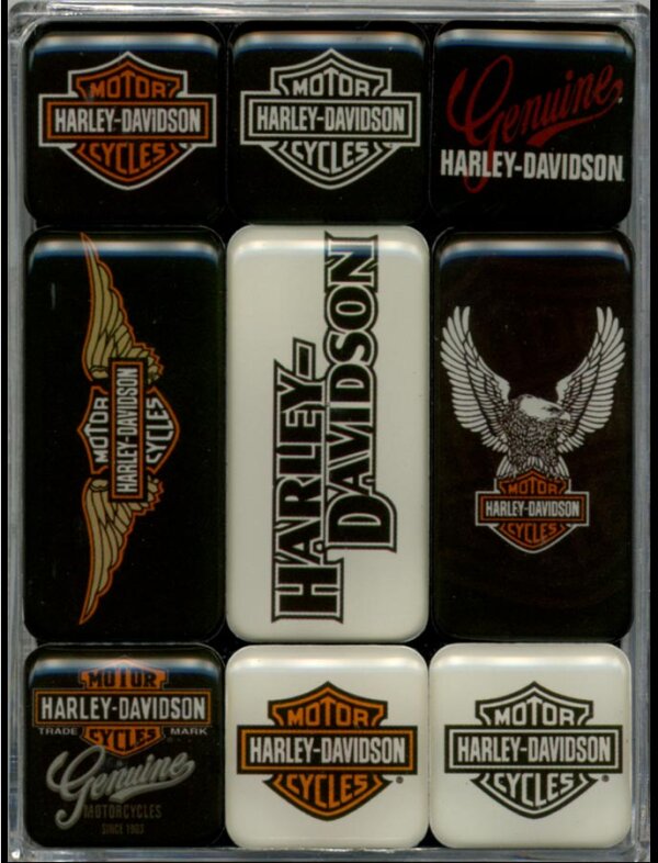 Harley-Davidson Magnet Set