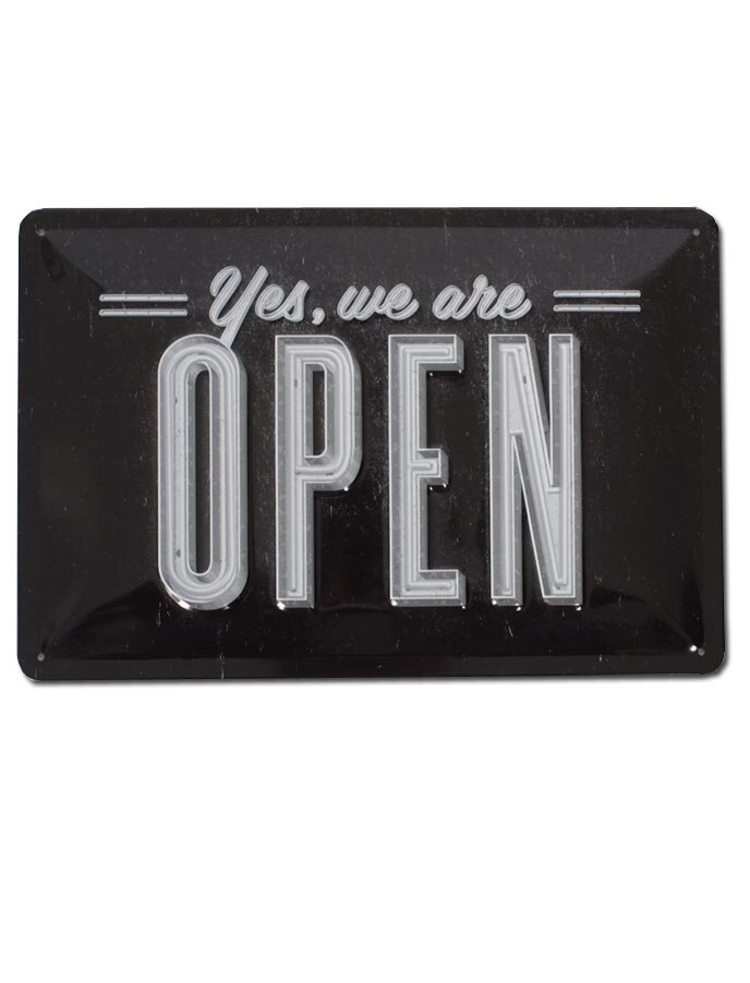 Open günstig Kaufen-Yes, we are Open. Yes, we are Open . 